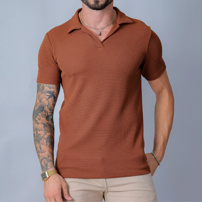 V-Strickpolohemd Viktos