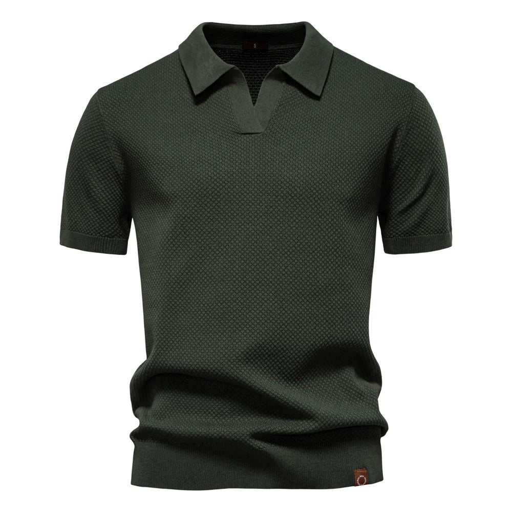 V-Strickpolohemd Viktos