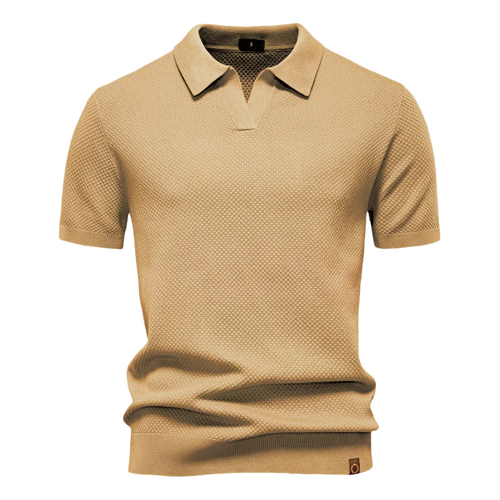 V-Strickpolohemd Viktos