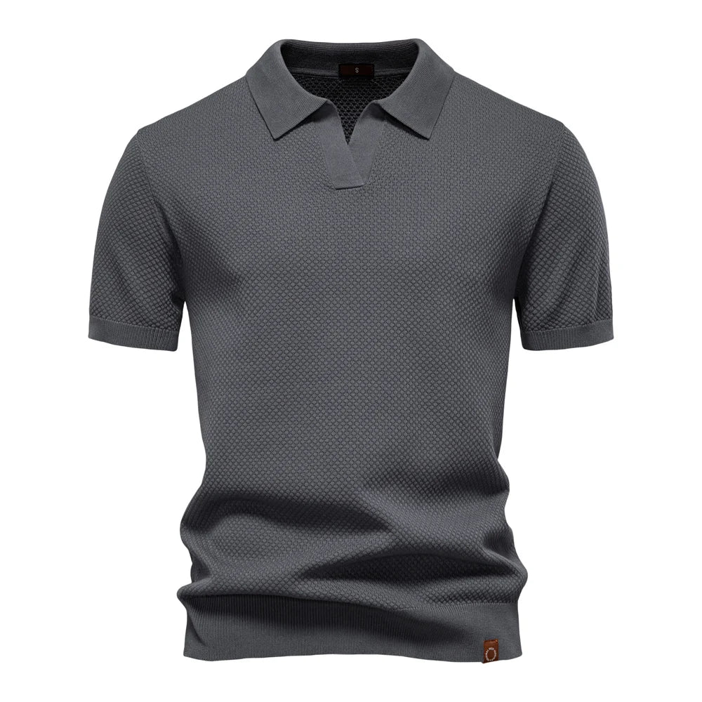 V-Strickpolohemd Viktos