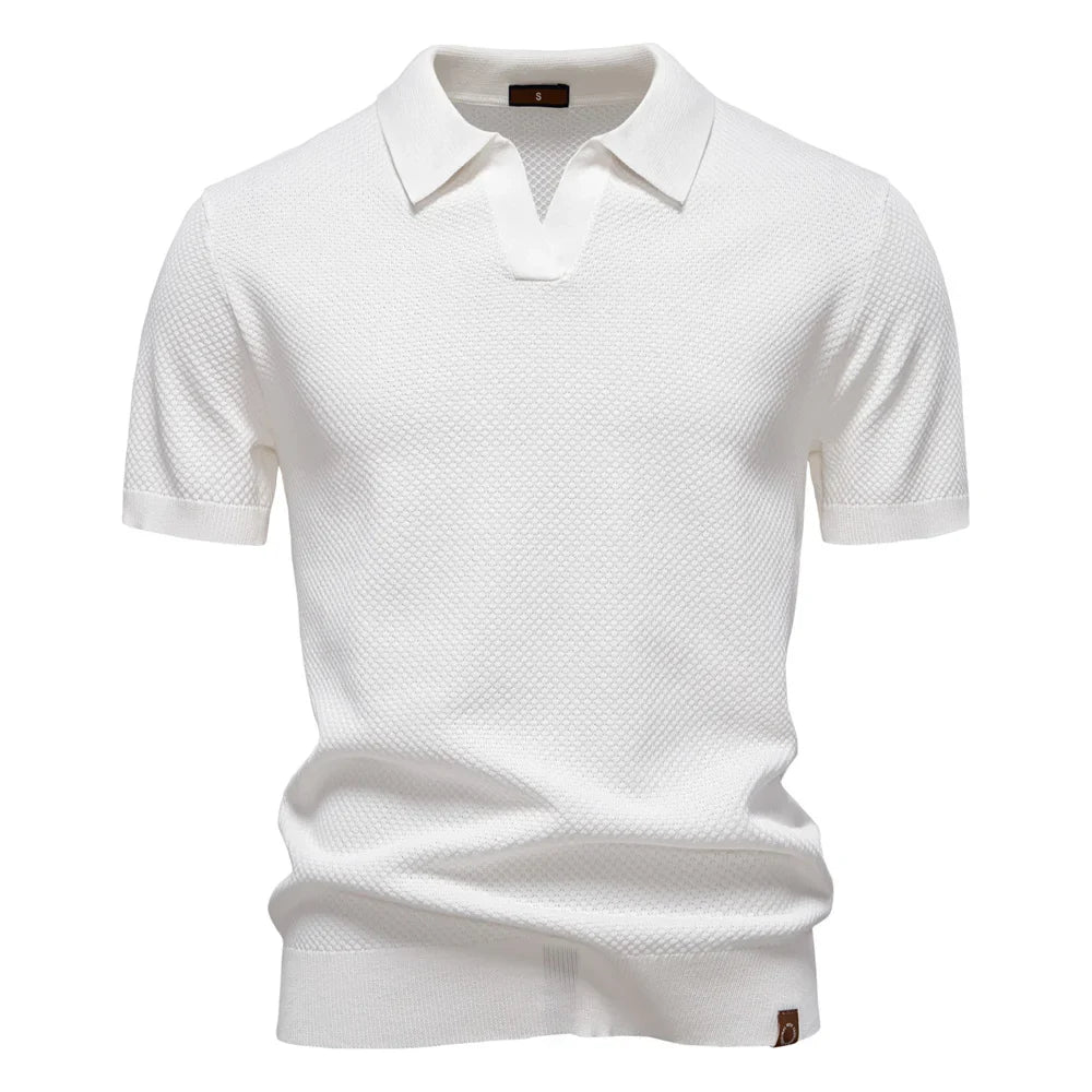 V-Strickpolohemd Viktos