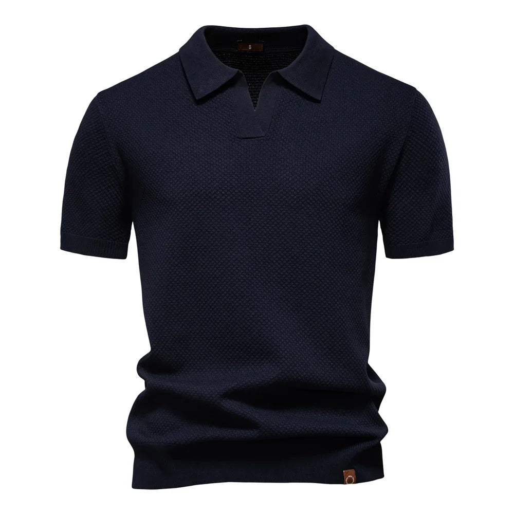 V-Strickpolohemd Viktos